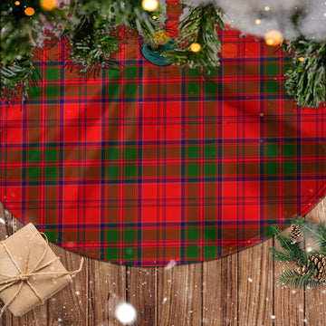 Heron Tartan Christmas Tree Skirt