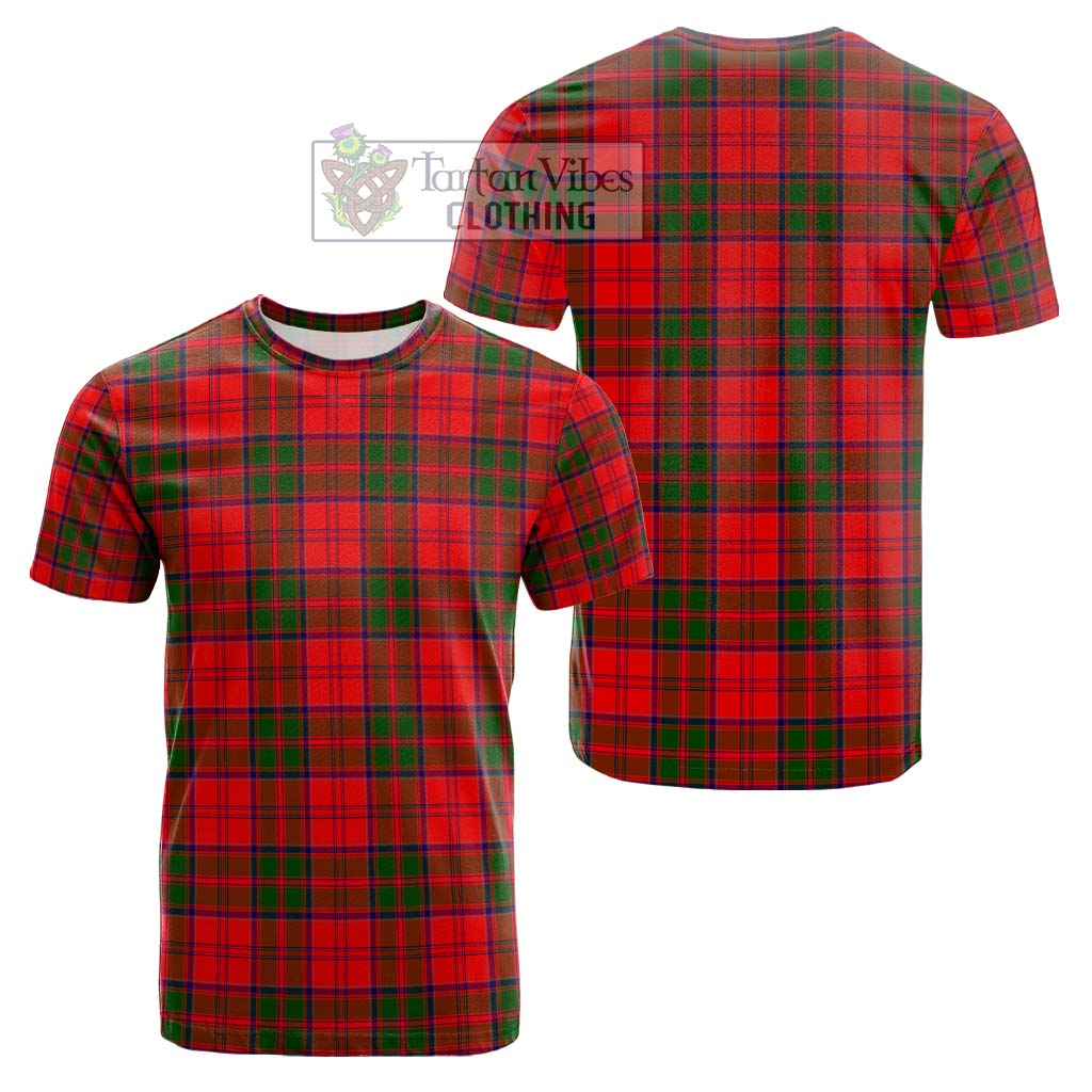 Heron Tartan Cotton T-Shirt - Tartan Vibes Clothing