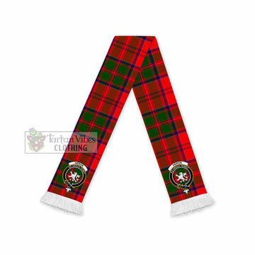 Tartan Vibes Clothing Heron Tartan Ruffneck Scarf with Family Crest