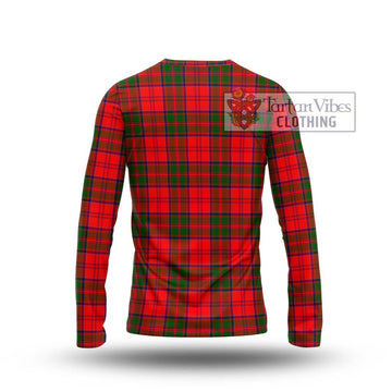 Heron Tartan Long Sleeve T-Shirt with Family Crest DNA In Me Style - Tartan Vibes Clothing