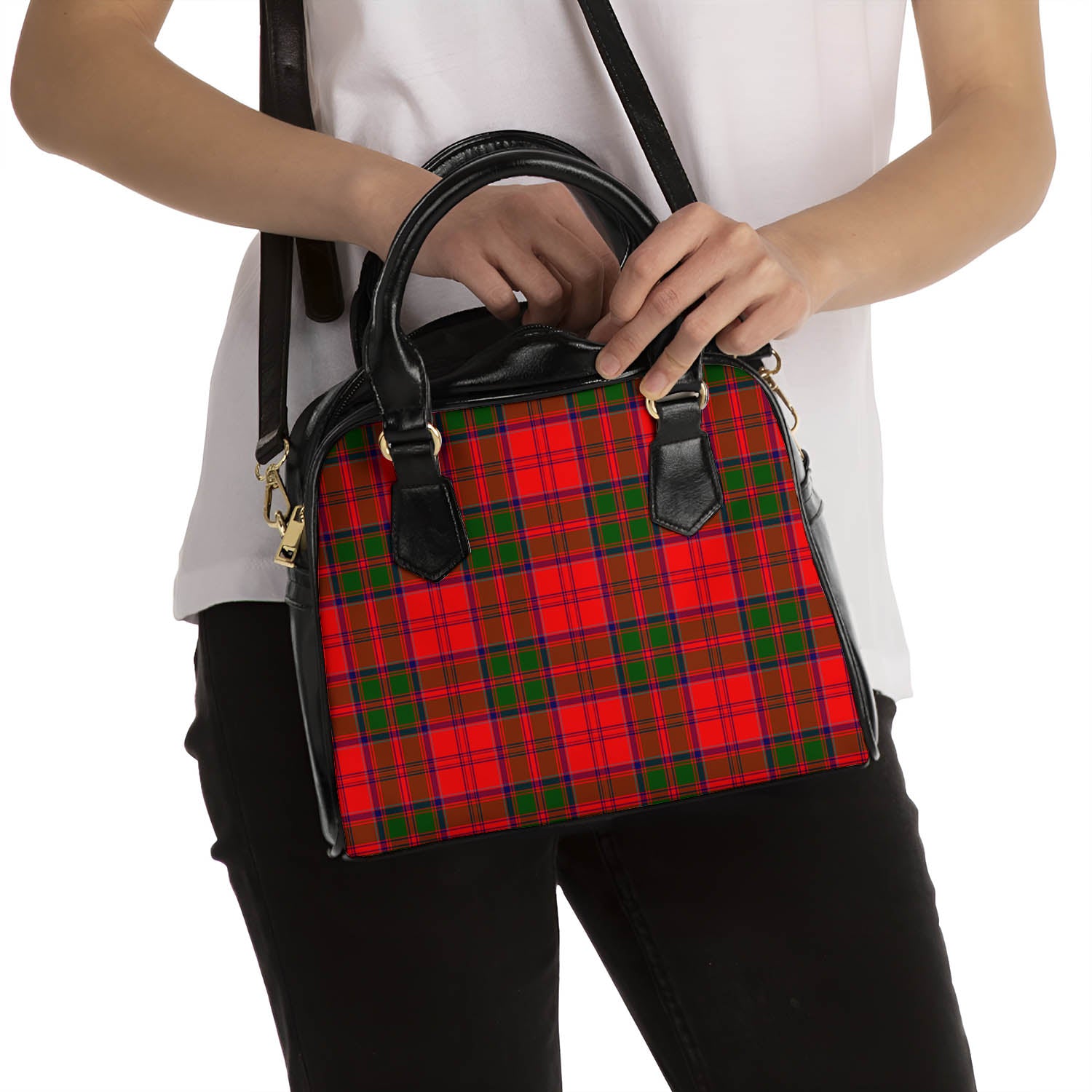 Heron Tartan Shoulder Handbags - Tartan Vibes Clothing