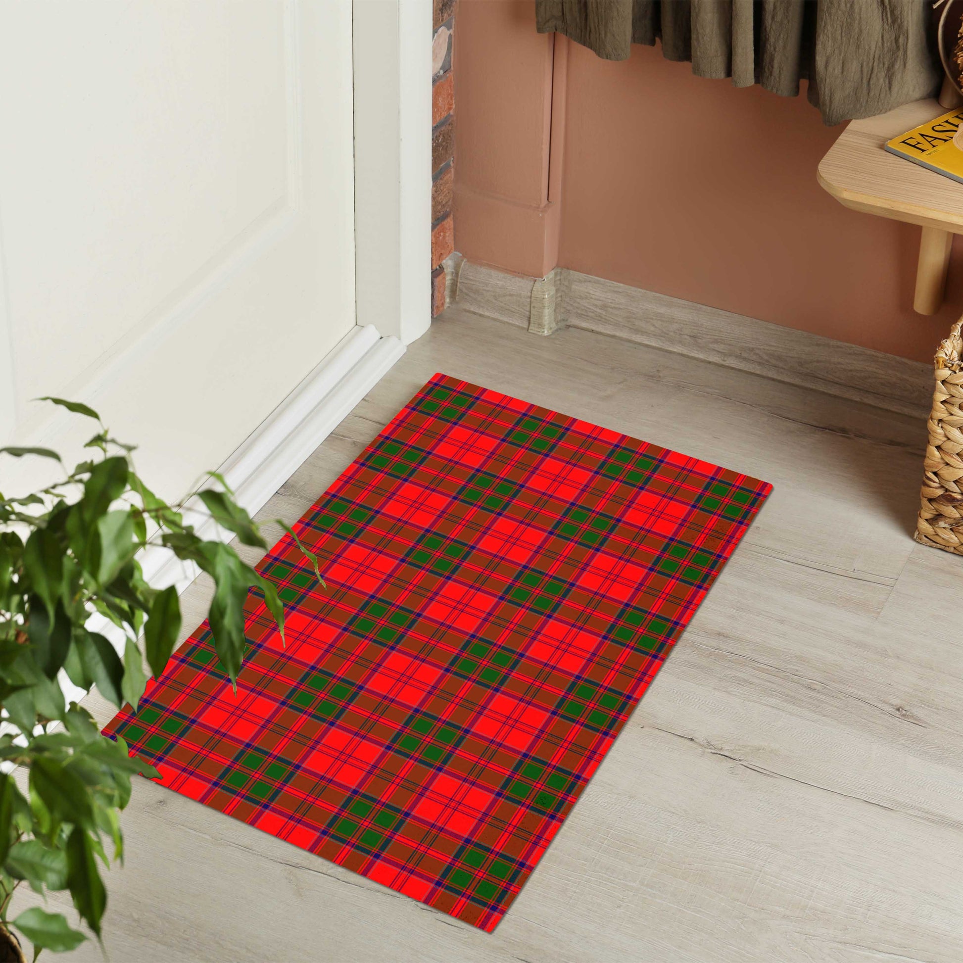 Heron Tartan Rubber Doormat - Tartan Vibes Clothing
