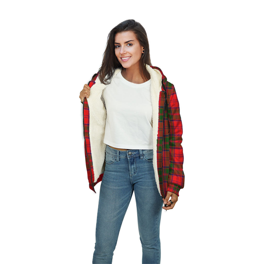Heron Tartan Sherpa Hoodie - Tartan Vibes Clothing