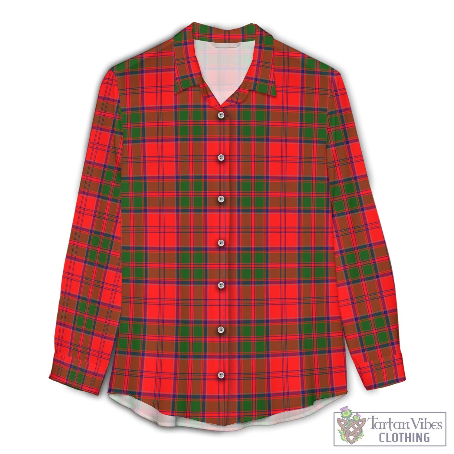 Heron Tartan Women's Casual Shirt - Tartan Vibes Clothing