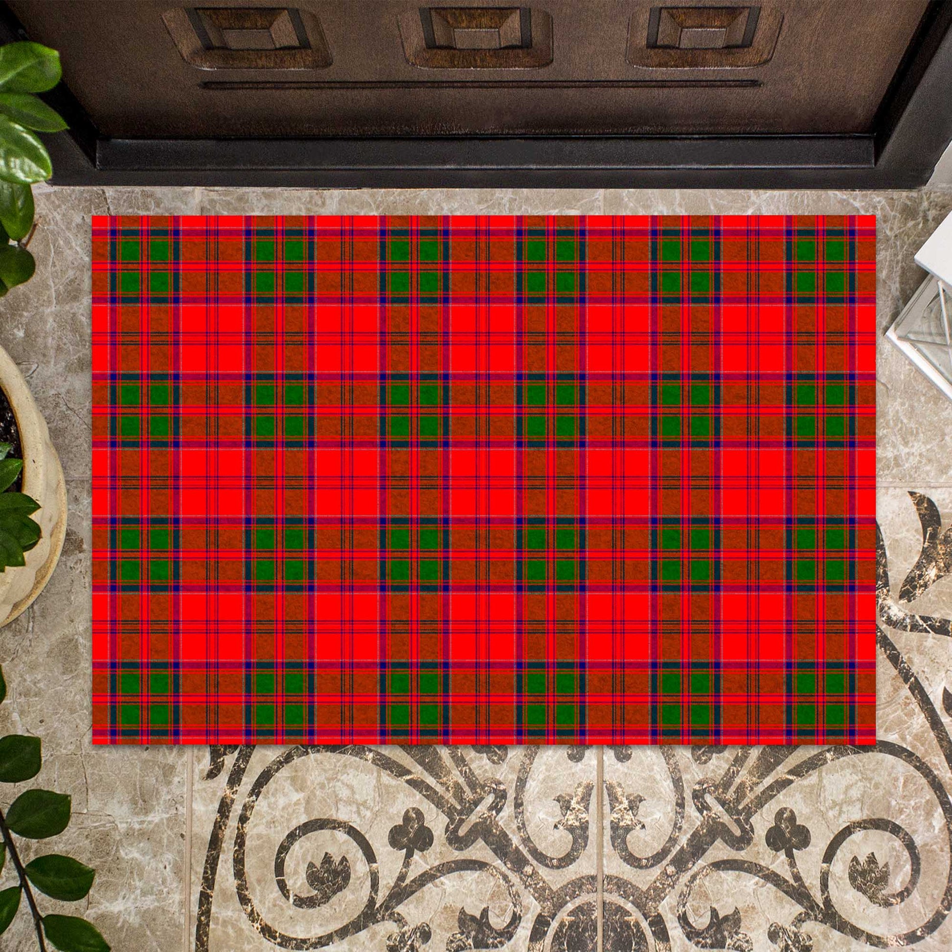 Heron Tartan Rubber Doormat - Tartan Vibes Clothing