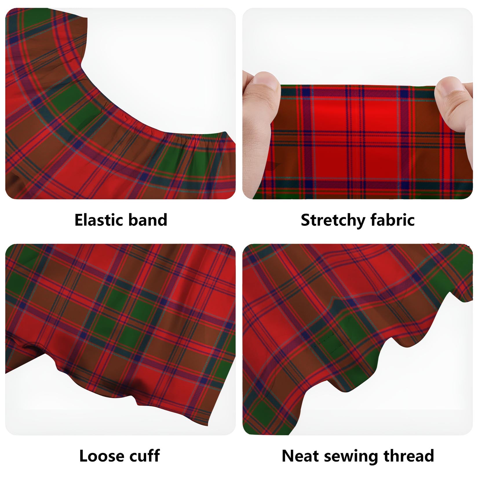 Heron Tartan Off Shoulder Long Dress - Tartan Vibes Clothing