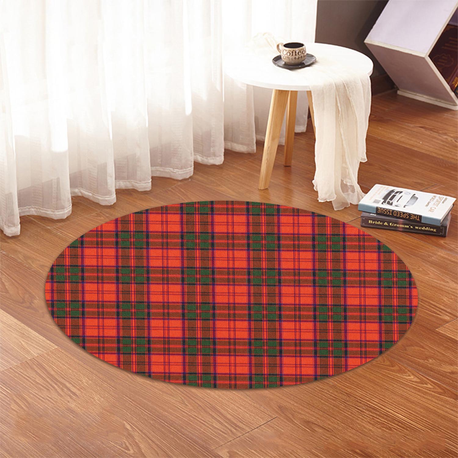 Heron Tartan Round Rug - Tartan Vibes Clothing