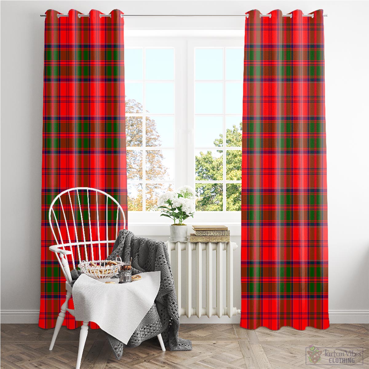 Heron Tartan Window Curtain