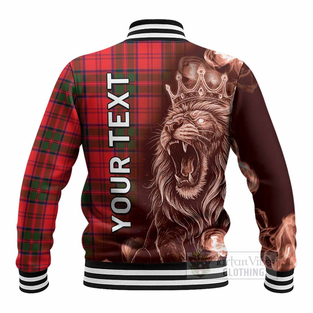 Heron Tartan Baseball Jacket Roaring Lion Heritage