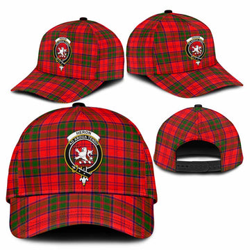 Heron Tartan Classic Cap with Family Crest