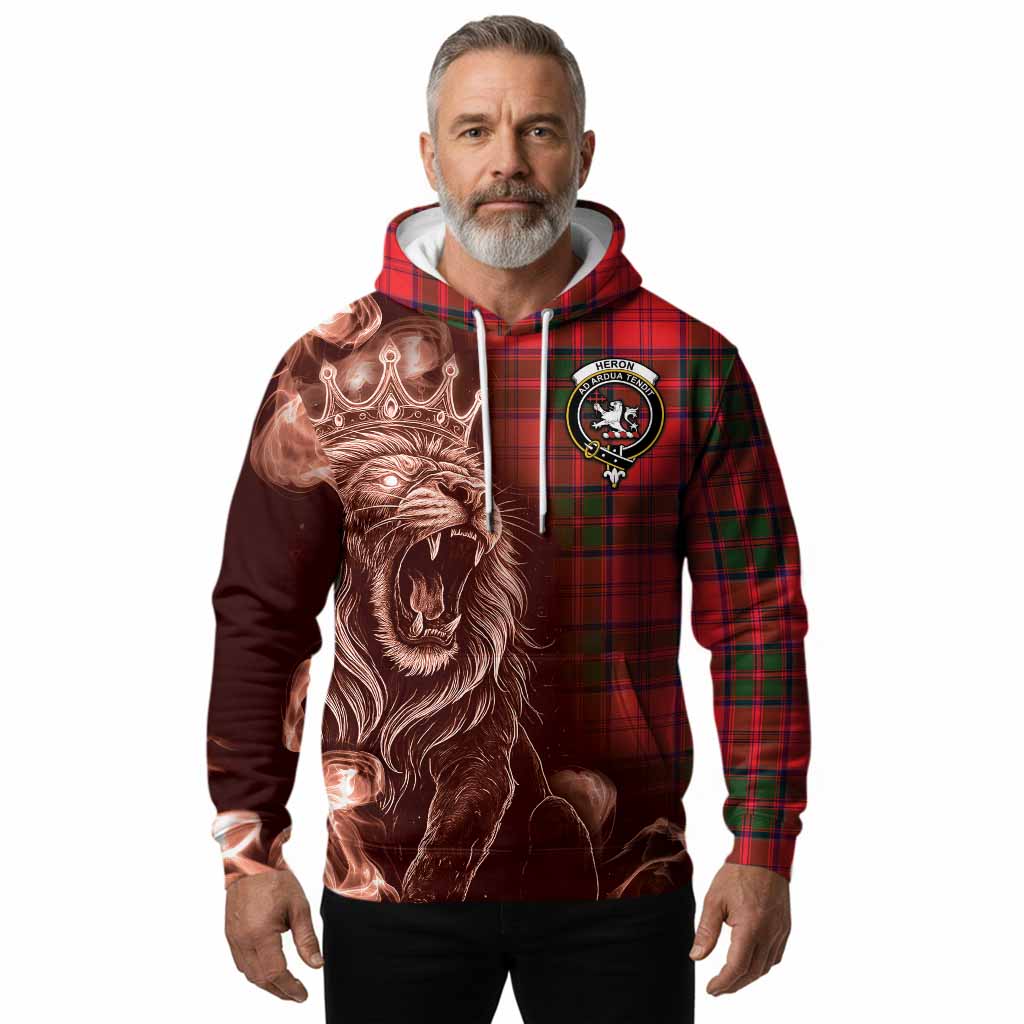 Heron Tartan Hoodie Roaring Lion Heritage