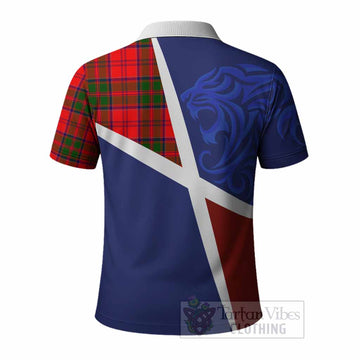 Heron The Scottish Football Crest Polo Shirt Lion-Tartan Army