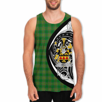 Hill Irish Clan Men's Tank Top Celtic Circle Style Men - Tartan Vibes Clothing