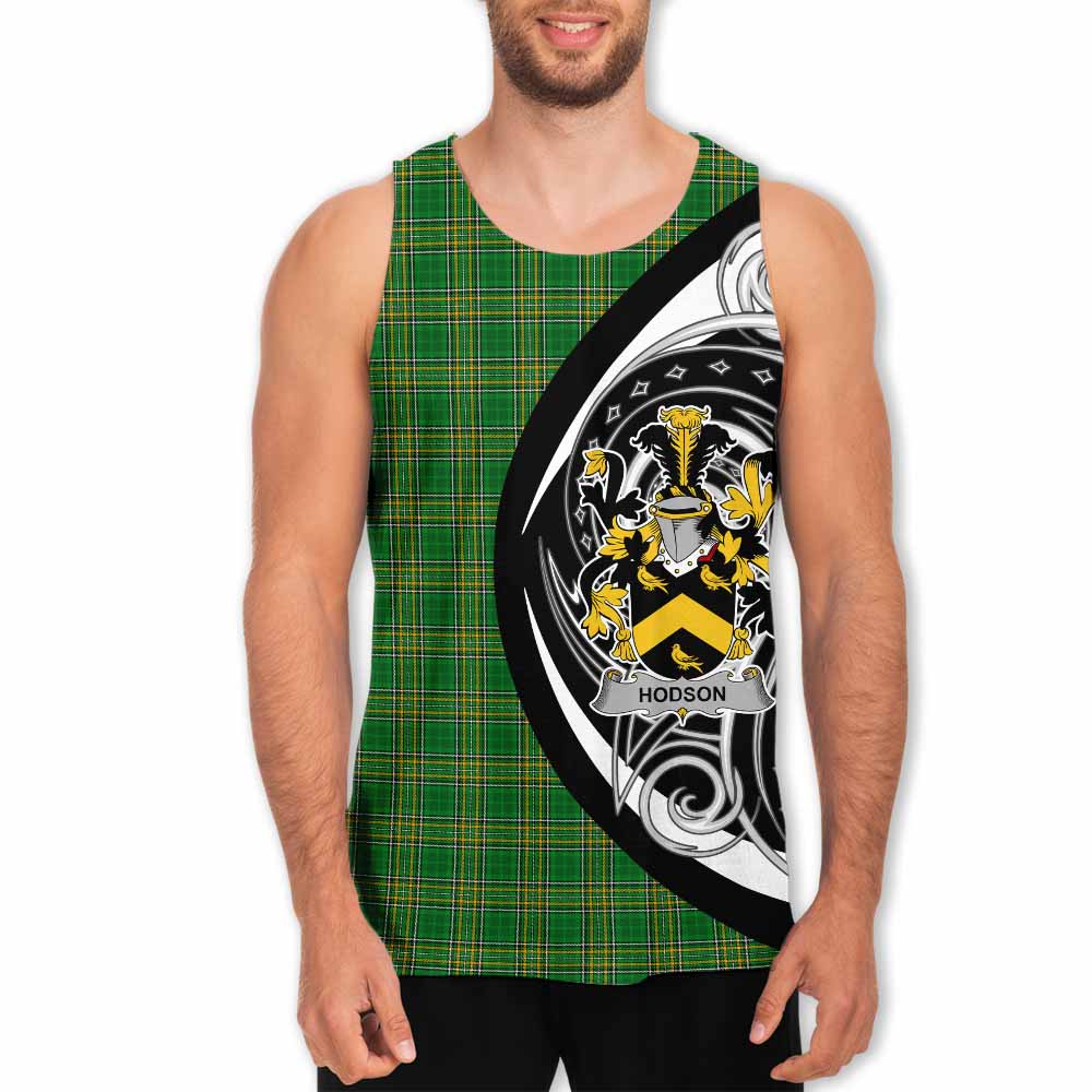 Tartan Vibes Clothing Hodson Irish Clan Men's Tank Top Celtic Circle Style