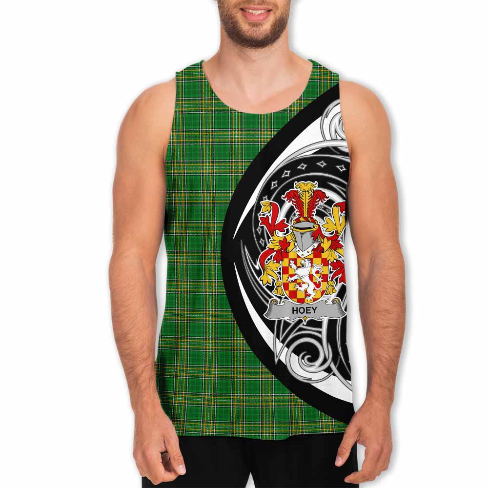 Tartan Vibes Clothing Hoey Irish Clan Men's Tank Top Celtic Circle Style