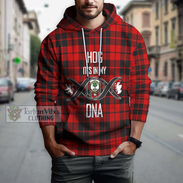 Hog Tartan Hoodie with Family Crest DNA In Me Style Pullover Hoodie - Tartan Vibes Clothing