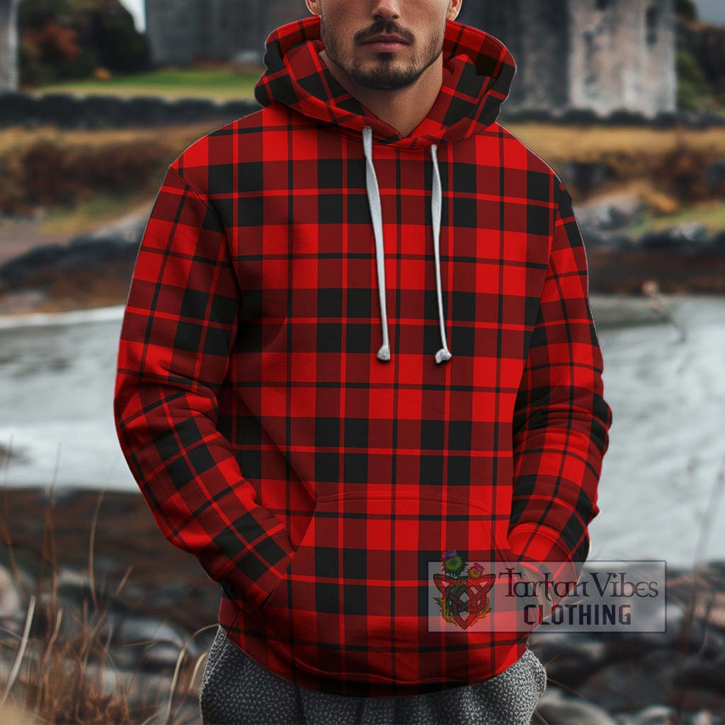 Hog Tartan Cotton Hoodie Zip Hoodie - Tartan Vibes Clothing