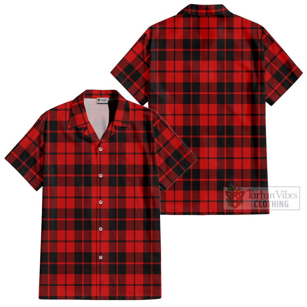 Hog Tartan Cotton Hawaiian Shirt - Tartan Vibes Clothing