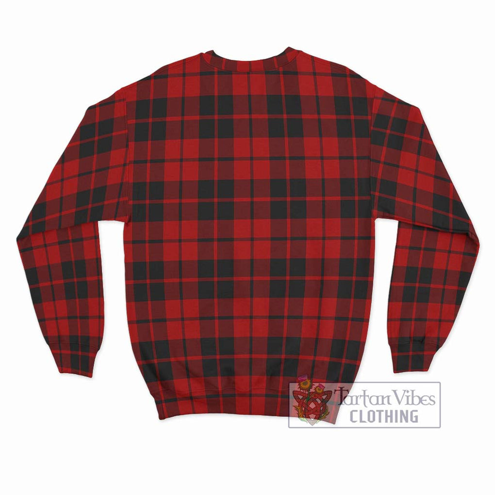Hog Tartan Sweatshirt with Family Crest DNA In Me Style - Tartan Vibes Clothing