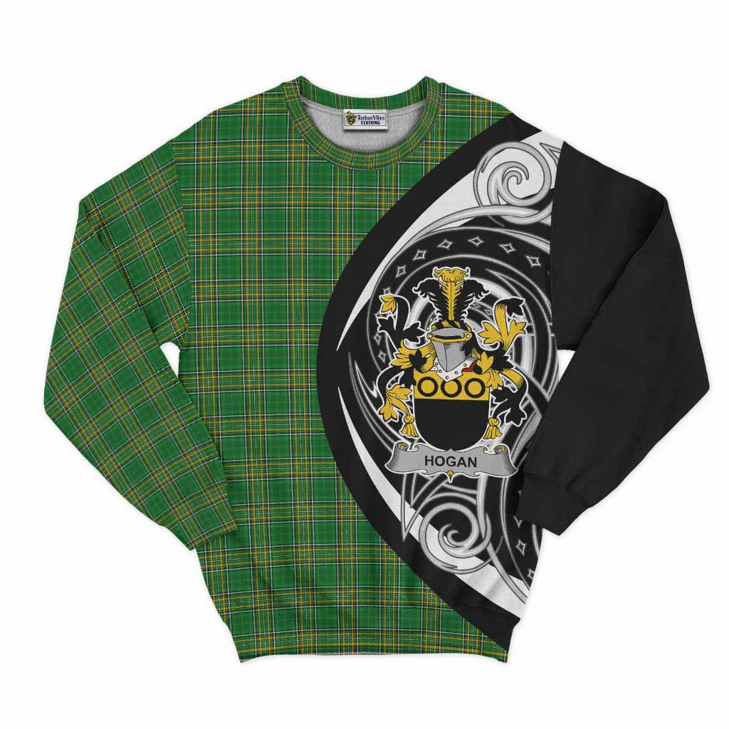 Tartan Vibes Clothing Hogan Irish Clan Sweatshirt Celtic Circle Style