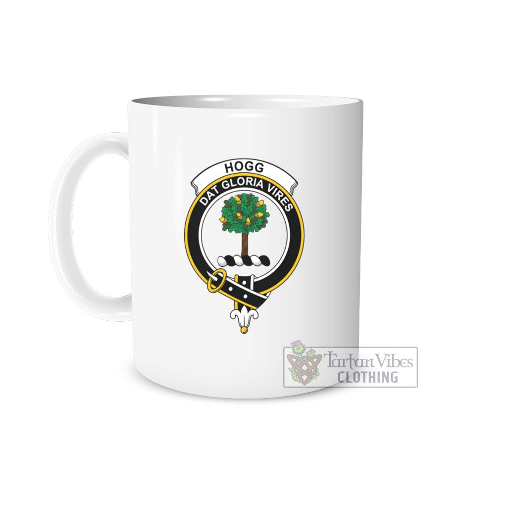 Hogg (Hog) Family Crest Ceramic Mug One Size 11oz size - 2D-tartanvibesclothing
