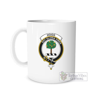 Hogg (Hog) Family Crest Ceramic Mug One Size 11oz size - 2D-tartanvibesclothing