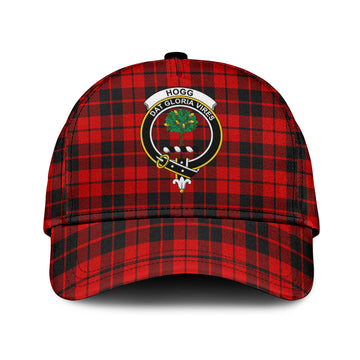 Hogg Tartan Classic Cap with Family Crest