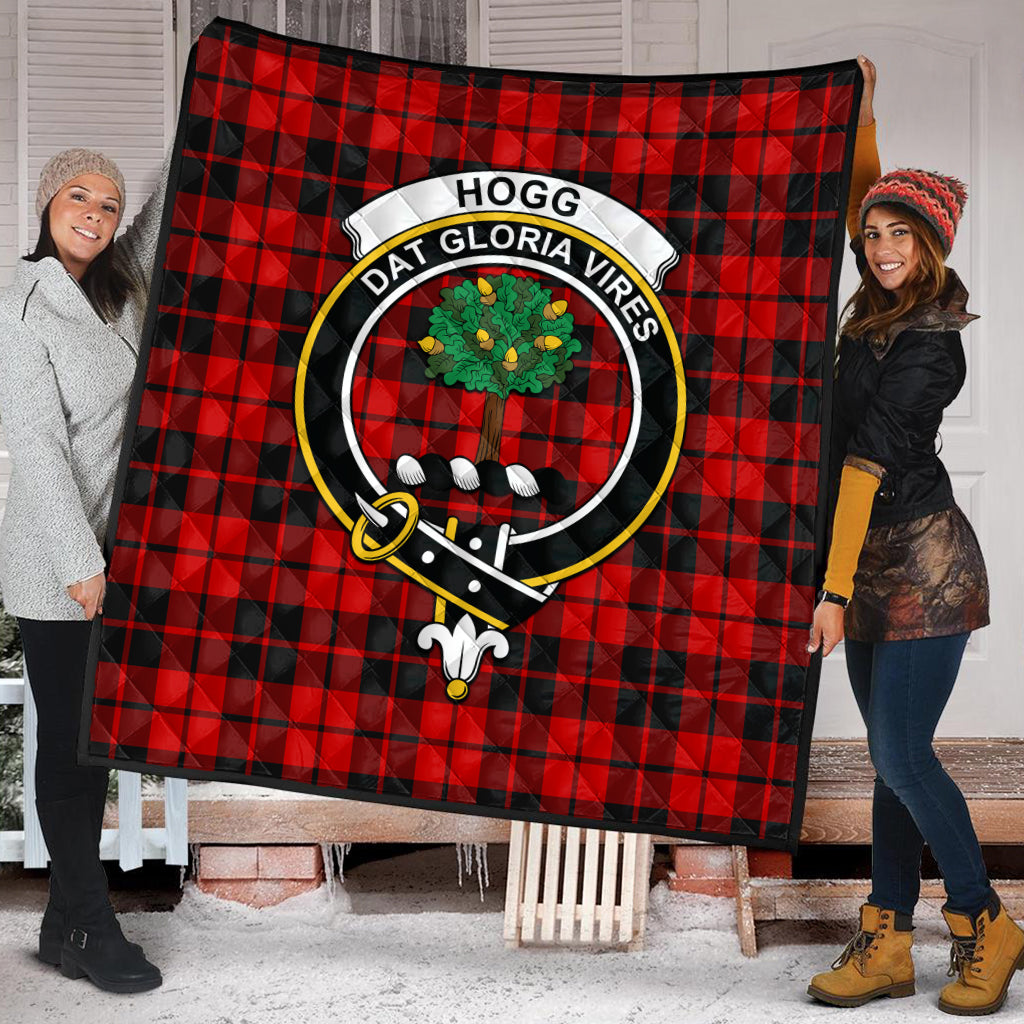 hogg-tartan-quilt-with-family-crest