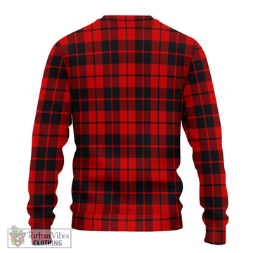 Hogg Tartan Knitted Sweater with Family Crest DNA In Me Style - Tartanvibesclothing Shop