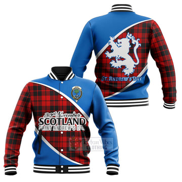 Hogg (Hog) Family Crest Tartan Baseball Jacket Celebrate Saint Andrew's Day in Style
