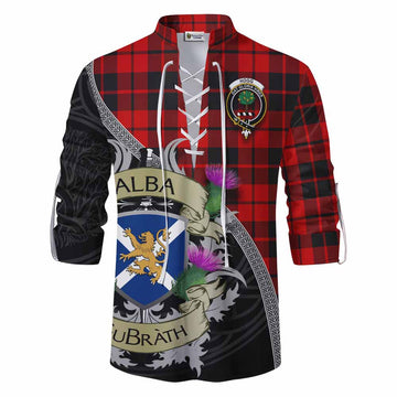 Hogg (Hog) Tartan Family Crest Ghillie Kilt Shirt Lion Rampant Royal Thistle Shield Celtic Inspired