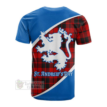 Hogg (Hog) Family Crest Tartan Cotton T-shirt Celebrate Saint Andrew's Day in Style