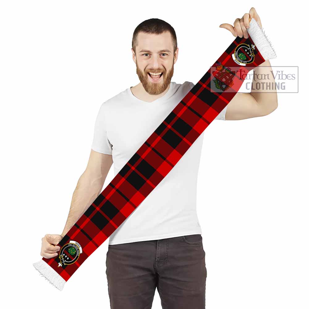 Tartan Vibes Clothing Hogg (Hog) Tartan Ruffneck Scarf with Family Crest