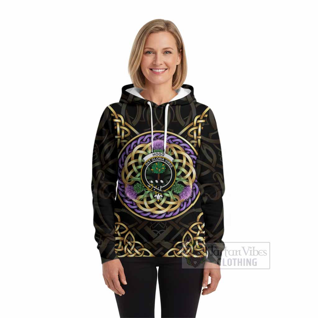 Hogg (Hog) Clan Crest Hoodie Celtic Scottish Thistle