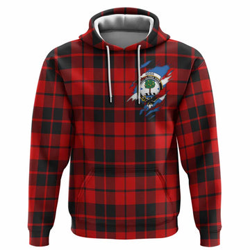 Hogg (Hog) Clan Crest In Me Tartan Hoodie Scotland Flag Style