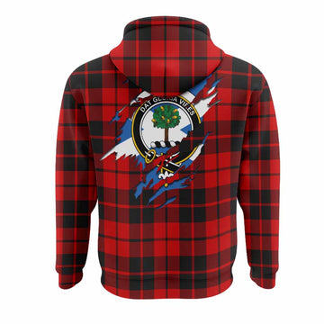 Hogg (Hog) Clan Crest In Me Tartan Hoodie Scotland Flag Style