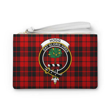 Hogg (Hog) Family Crest Tartan Clutch Bag