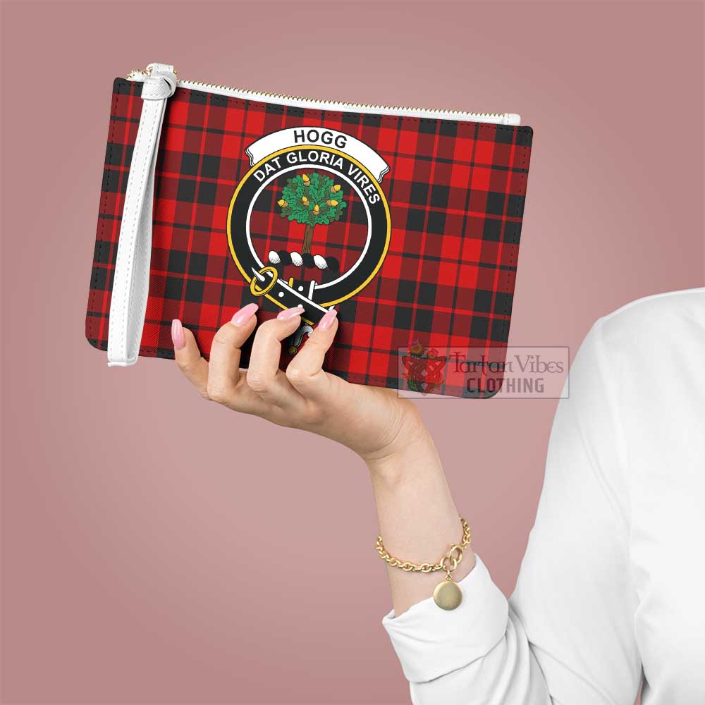 Tartan Vibes Clothing Hogg (Hog) Family Crest Tartan Clutch Bag