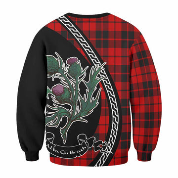 Hogg (Hog) Family Crest Tartan Sweatshirt Alba Thistle Inspired
