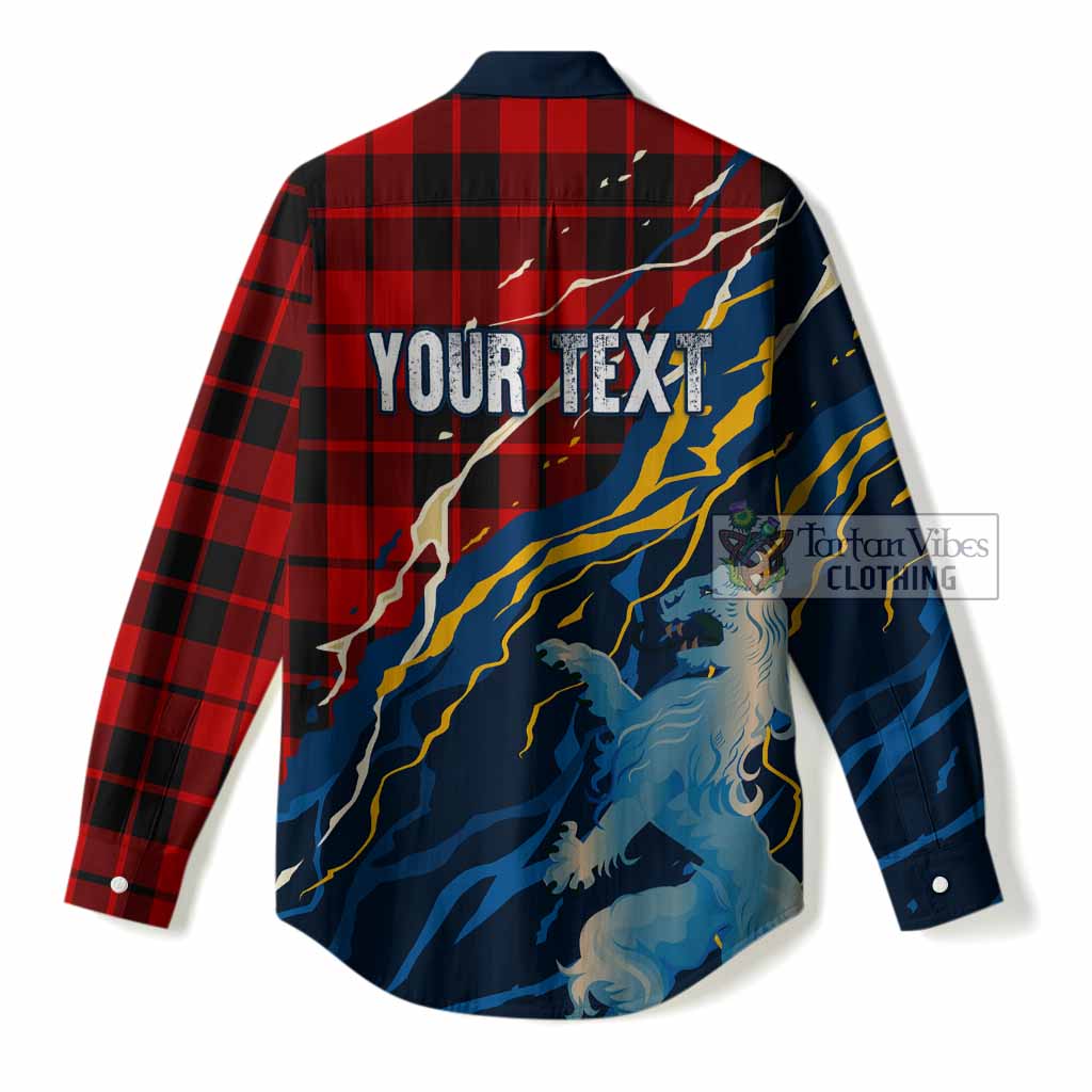 Hogg (Hog) Scotland Tartan Women Casual Shirt WC2026 Football - We'll Be Coming