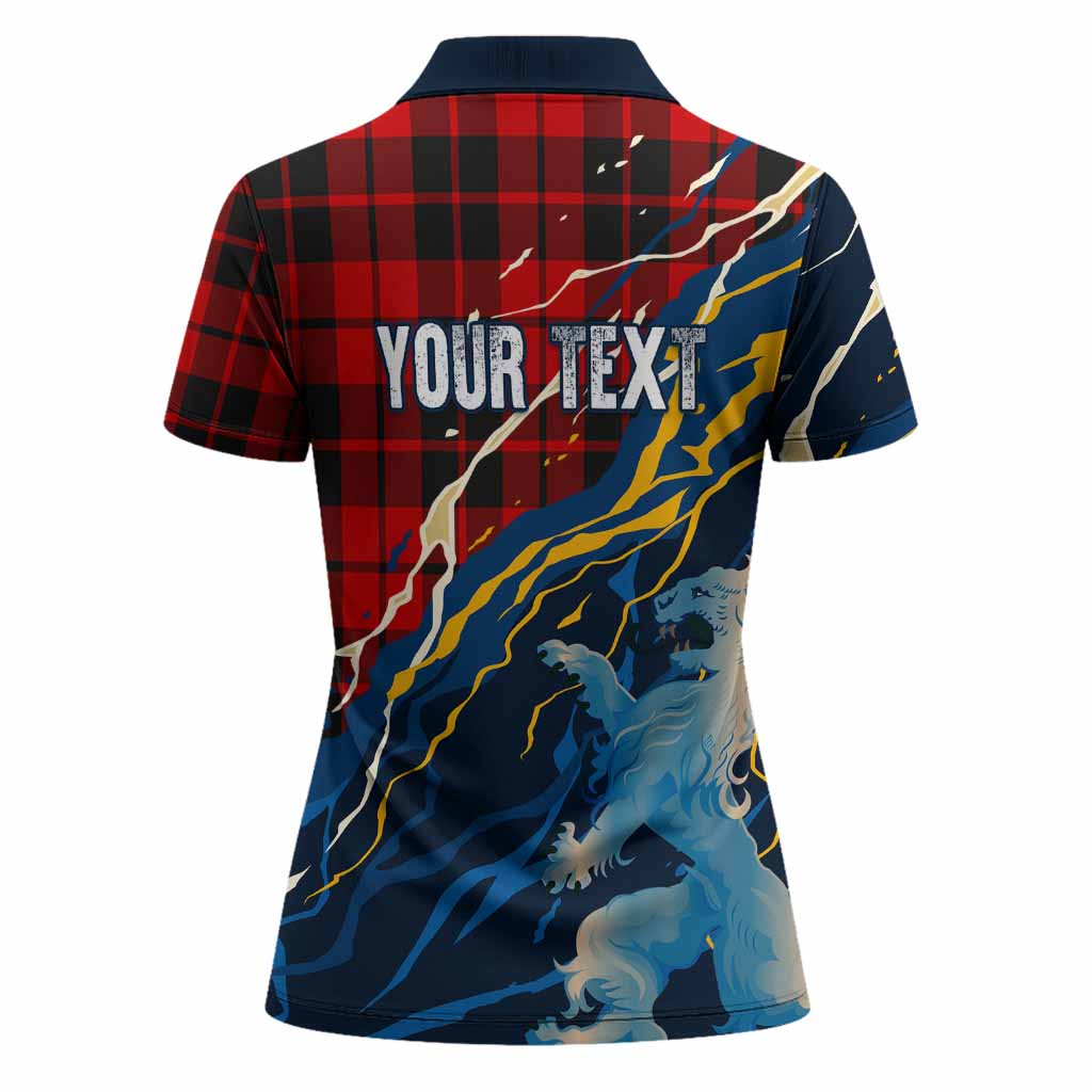 Hogg (Hog) Scotland Tartan Women Polo Shirt WC2026 Football - We'll Be Coming