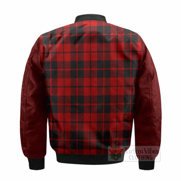 Hogg (Hog) Tartan Accent Bomber Jacket with Family Crest