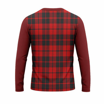 Hogg (Hog) Tartan Accent Long Sleeve T-Shirt with Family Crest