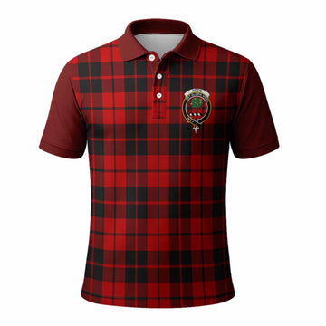 Hogg (Hog) Tartan Accent Polo Shirt with Family Crest