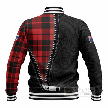 Hogg (Hog) Tartan Baseball Jacket New Zealand Pattern Unique Zipper Stylized