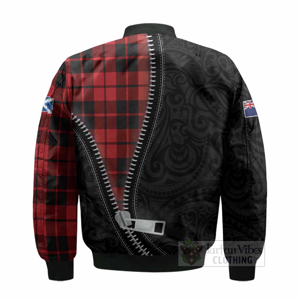 Hogg (Hog) Tartan Bomber Jacket New Zealand Pattern Unique Zipper Stylized