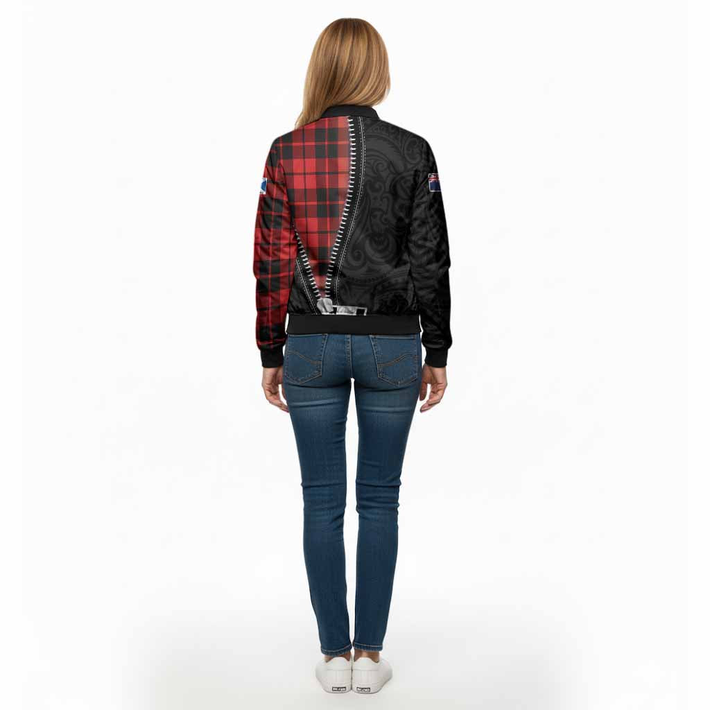 Hogg (Hog) Tartan Bomber Jacket New Zealand Pattern Unique Zipper Stylized