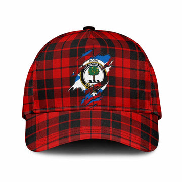 Hogg Tartan Classic Cap with Family Crest In Me Style