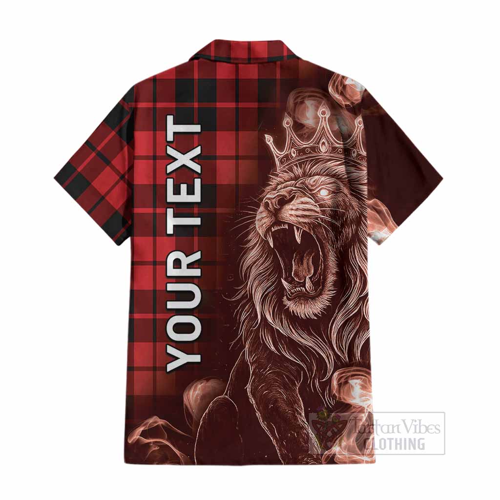 Hogg (Hog) Tartan Cotton Hawaiian Shirt Roaring Lion Heritage
