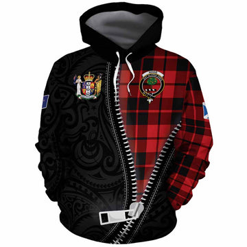 Hogg (Hog) Tartan Cotton Hoodie New Zealand Pattern Unique Zipper Stylized